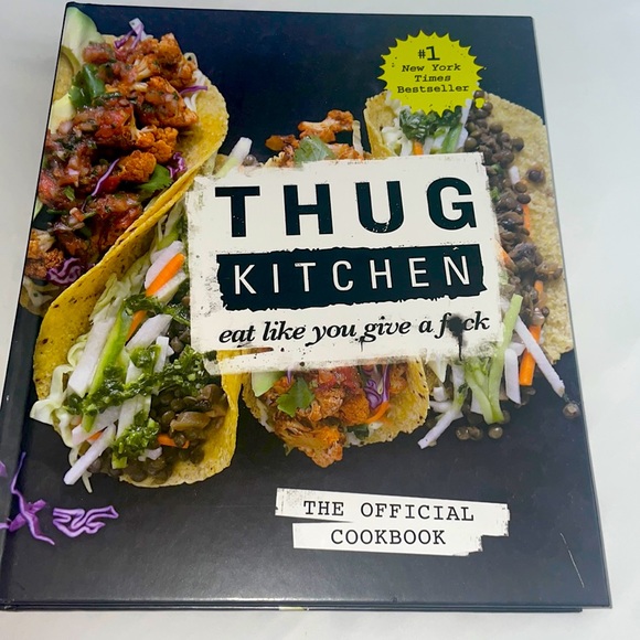 Thug kitchen cookbook Jamie Oliver Vegan - Picture 1 of 10